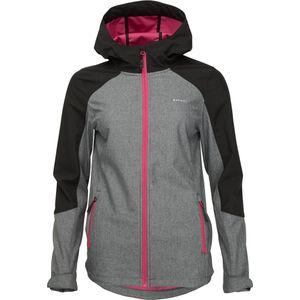 Frauen Softshell Jacket Loap Ladana Gry-Blk XL