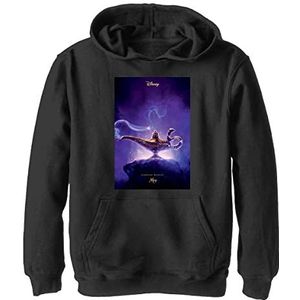 Disney jongens Aladdin Live Action Aladdin Live Action Poster Hoodie T-Shirt Schwarz L