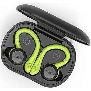 Earbud Hoofdtelefoon, draadloze oordopjes, Bluetooth 5.0, touch-headset, met draadloze oplaadbox, waterdichte in-ear headset, Advanced Deep Bass Sports