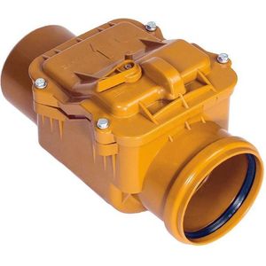 PVC Riool terugslagklep 50 mm vergrendelbaar