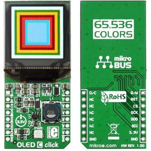 MicroElektronica OLED C Click MicroBUS display module 2,8 cm (1.1 inch)