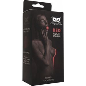 Argus Fetish Argus Fetish Red Hearth Ball Gag 300 g