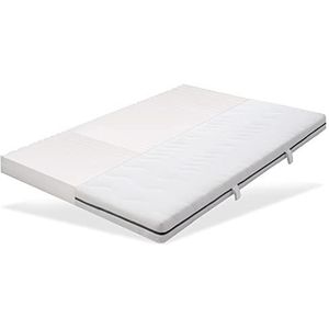 Essence Sleep Comfortschuimmatras: 100 x 200 x 14 cm, 7 zones schuimmatras, H3 voor alle slaaptypes, rolmatras, ademend, comfortabel en duurzaam, Öko-Tex gecertificeerd