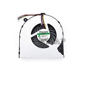 DBTLAP Laptop CPU cooling Koelventilator cooler Koelventilator voor toshiba Satellite C50T C50T-AST2NX1 C50T-AST2NX2 C50 C55 C55T C50D C55D C50-A V000270070 4pin Koelventilator