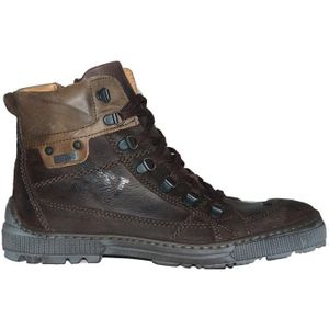 Track - Style 0039768 - Veterschoenen - Zwart - Vol Rubberen Zool