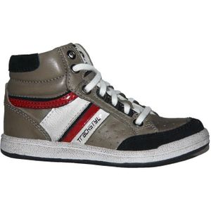 Track - Style 0031796 - Veterschoenen - Zwart - Rubberen Zool