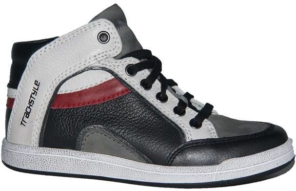 Track - Style 0032797 - Veterschoenen - Zwart - Rubber