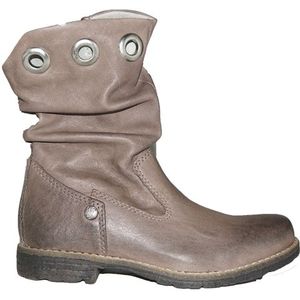 Twins 0032645 Enkellaarzen - Leer - Wijdte 5 - Meisjes