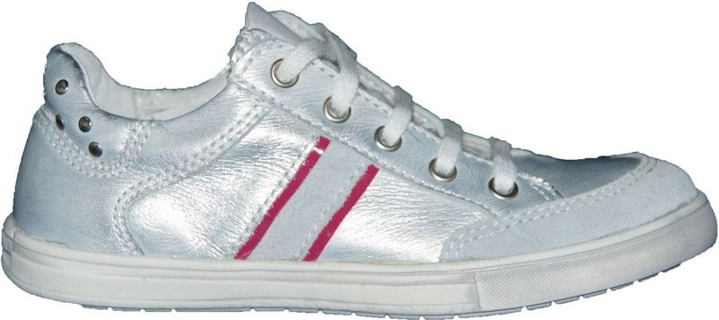 Twins 0033288 Sportschoenen - Zilver - Leer - Uitneembaar Voetbed