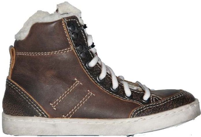 Track Style - 0033755 - Veterschoenen - Zwart - Leder