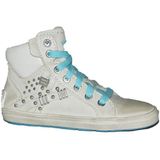 Twins - 314260 - Half Hoge Meisjesschoenen - Offwhite - Leer