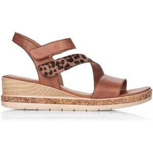 Remonte - D3054 - Sandalen - Bruin - Leer/Rubber