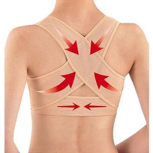 Dames Rugband - Rugbrace - Maat XXL - Beige