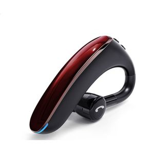 F900 Mini Earhook 180 Vrij roterende draadloze Bluetooth 5.0 Oortelefoon auto handsfree bellen hoofdtelefoon (Rood)