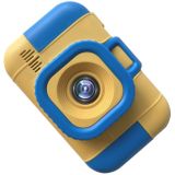 High-definition Dual-camera Foto Kinderen Digitale Camera Baby Speelgoed (Blauw Geel)