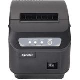 Xprinter XP-Q200II Thermische kleine ontvangst printer catering en keuken ontvangstenbon printer 80mm cutter  Interface Type:USB COM Interface(EU Plug)