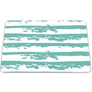 Questo Casa, Rechthoekige muismat met digitale druk, antislip onderkant, voor kantoor en thuis, 22 x 18 cm