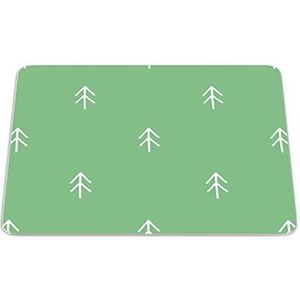 Questo Casa, Rechthoek digitaal bedrukte muismat, antislip onderkant, voor kantoor en thuis, afmetingen: 22x18 cm