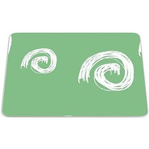 Questo Casa, Rechthoek digitaal bedrukte muismat, antislip onderkant, voor kantoor en thuis, afmetingen: 22x18 cm
