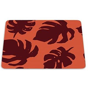 Questo Casa, Rechthoekige muismat met digitale print, antislip onderkant, voor kantoor en thuis, 22 x 18 cm