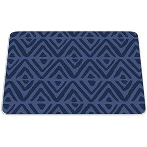 Questo Casa, Rechthoek digitaal bedrukte muismat, antislip onderkant, voor kantoor en thuis, afmetingen: 22x18 cm