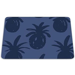 Questo Casa, Rechthoekige muismat met digitale print, antislip onderkant, voor kantoor en thuis, 22 x 18 cm