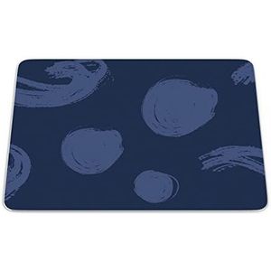 Questo Casa, Rechthoekige muismat met digitale print, antislip onderkant, voor kantoor en thuis, 22 x 18 cm