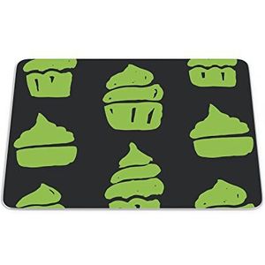 Questo Casa, Rechthoek digitaal bedrukte muismat, antislip onderkant, voor kantoor en thuis, afmetingen: 22x18 cm