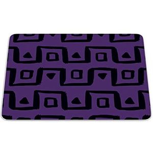 Questo Casa, Rechthoek digitaal bedrukte muismat, antislip onderkant, voor kantoor en thuis, afmetingen: 22x18 cm