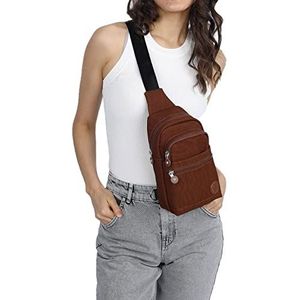 Piccola Lala MAMDMRA100233, Messenger Bag voor dames, brons, 25 x 15 cm