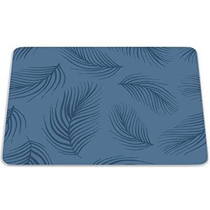 Questo Casa, Rechthoek digitaal bedrukte muismat, antislip onderkant, voor kantoor en thuis, afmetingen: 22x18 cm