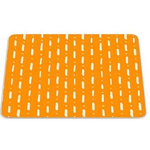 Questo Casa, Rechthoekige muismat met digitale print, antislip onderkant, voor kantoor en thuis, 22 x 18 cm