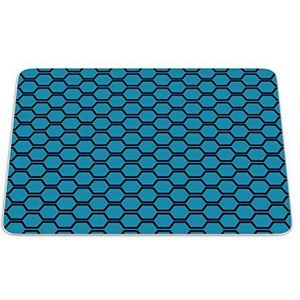 Questo Casa, Rechthoek digitaal bedrukte muismat, antislip onderkant, voor kantoor en thuis, afmetingen: 22x18 cm