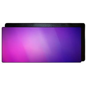 Rechthoekige muismat met digitaal bedrukte stof, antislip onderkant, zwarte rand, voor FPS, MOBA, single spel, maat XL, 90 x 40 cm