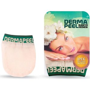 Dermapeel - %100 Pure Silk Bath Mitt Exfoliating Glove - Voor Gezicht Bad Scrubber- Douchehandschoen - Massage handschoen - badspons - Glove - Washand - hammam - peeling - scrub - spa - douche - bad - Voor Unisex
