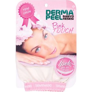 Dermapeel - Pink Touch - %100 Natuurlijke Exfoliërende Handschoen voor Lichaam - Medium - Voor Hele Lichaam en Gezicht - Douchehandschoen - Bath Scrubber - Massage handschoen - badspons - Glove - Washand - hammam - peeling - scrub - spa - Voor Unisex