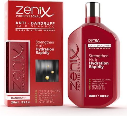 Zenix - Anti-Roos Haarshampoo - 250 ml - Met Prictone Olamine en Climbazole