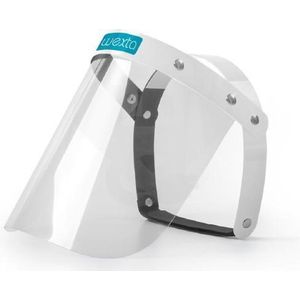 Faceshield | Wexta (Comfortabele pasvorm, Klittenband, Hoge kwaliteit)