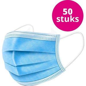 Wexta - Mondkapjes - 3-laags - 50 Stuks