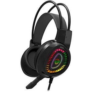 Hytech HY-G3 EAGLE Zwarte 7.1 Usb Surround RGB Led Gaming Gaming Gaming Headset met Microfoon