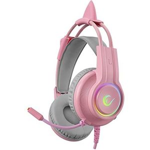 Rampage Słuchawki X-CATTY Różowe (RM-K91) (Bedraad), Gaming headset, Roze