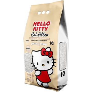 Hello Kitty - Bentoniet - Kattenbakvulling - 2 x 10L - Natuurlijke Geurloze