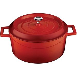 Lava Ronde Braadpan �20cm Rood