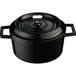 LAVA Trendy Casserole rond - �0mm - 0.53Ltr - Black/Black