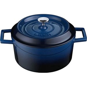 LAVA Trendy Casserole rond - 32 cm - 9.86Ltr - Blue/Black