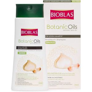 Bioblas Knoflook Shampoo 360ml, Geurloos, Anti-Haaruitval voor Dames en Heren