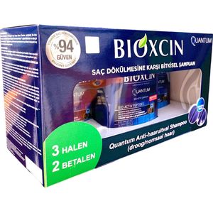 Bioxcin Quantum Shampoo voor Droog-Normaal Haar 3x 300 ml -Herbal - Bio - Herbal shampoo - bioxcin - bioxsine - Anti-Haaruival