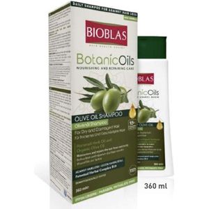 Bioblas - Botanic oil Olive Oil Shampoo 360 ml - Bio shampoo - Herbal shampoo - haarverzorging