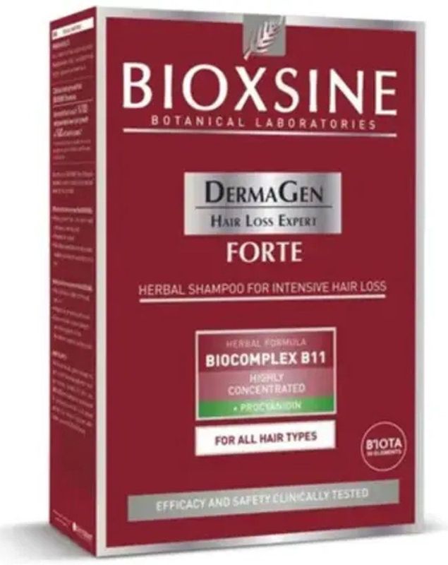 Bioxsine forte shampoo 300 ml plus 100 ml forte shampoo (400 ml) anti haaruitval