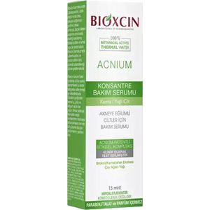 Bioxcin-Acnium geconcentreerd verzorgingsserum 15 ml (Vette en acnegevoelige huid) - Herbal - Bio - Herbal - bioxcin - bioxsine - acne Serum